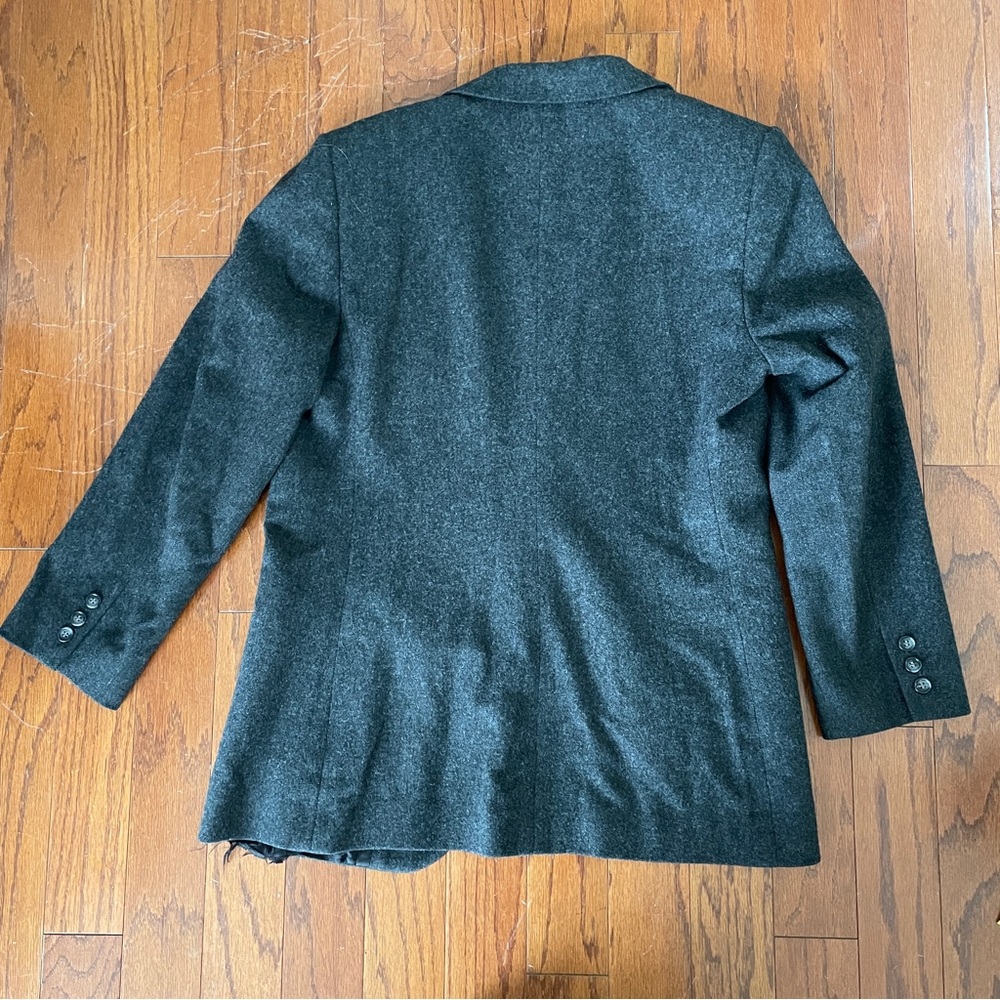 L.L. Bean Charcoal Gray Blazer - Picture 4 of 4
